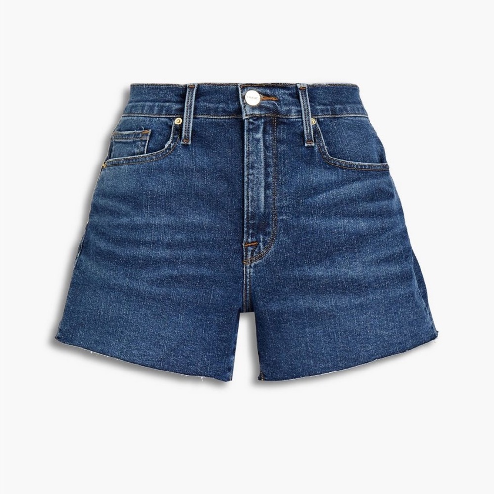 FRAME Le Brigette denim shorts
